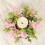 Artificial Flower Candle Ring 10 Inch for Pillar Candles 5