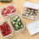 Voedselbewaarcontainer - BPA-vrij plastic, transparant deksel. 5