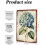 Blue Hydrangea Vintage Aluminum Wall Sign 12x8 in 3