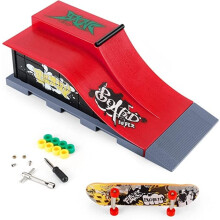 Kit Mini Skatepark Cla6 | Fingerboard para principiantes | Herramientas, ruedas y ebook incluidos