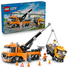 Lego City Tung Återvinningsbilar Med Krana Byggsats 60467 För Barn 8+