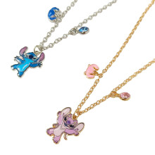LUV HER The Stitch BFF Ketting Set, Stitch en Angel Vriendschaps cadeau voor 3 jaar en ouder