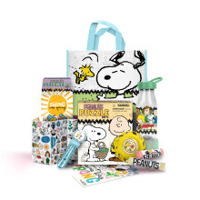 Megatoys Peanuts Pasen Tote Bag Cadeauset