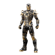 Figurine Action Zd Toys - Iron Man Mk41 7 Pouces, Saga de l'Infini, PVC Premium, Accessoires Interchangeables