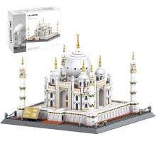 LQPFBSM Ensemble de Blocs de Construction Taj Mahal 1113 Pièces Modèle d'Architecture