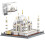 LQPFBSM Ensemble de Blocs de Construction Taj Mahal 1113 Pièces Modèle d'Architecture 1