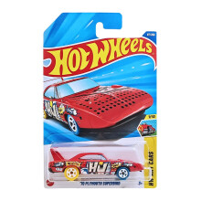 Hot Wheels 70 Plymouth Superbird Hw Art Cars 3 Años Y Más 87/250 (Rojo)