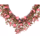 Artificial Heart-Shaped Valentine's Wreath - 18" Pink 5