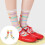 Chaussettes empilées à la mode avec motif à rayures-WAXELET 3