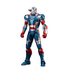Zd Toys Premium Action Figur - 7 Zoll Iron Patriot, 1/10 Maßstab, Infinity Saga, Robustes PVC