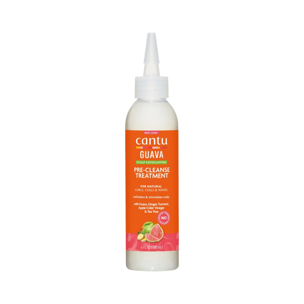 Cantu Guava & Ginger Scalp Exfoliating Pre-Shampoo Treatment - 6 Fl Oz
