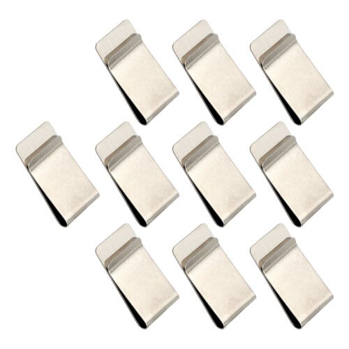 Metal Notebook Pen Clip Bookmarks Page Marker-No. 2 silver
