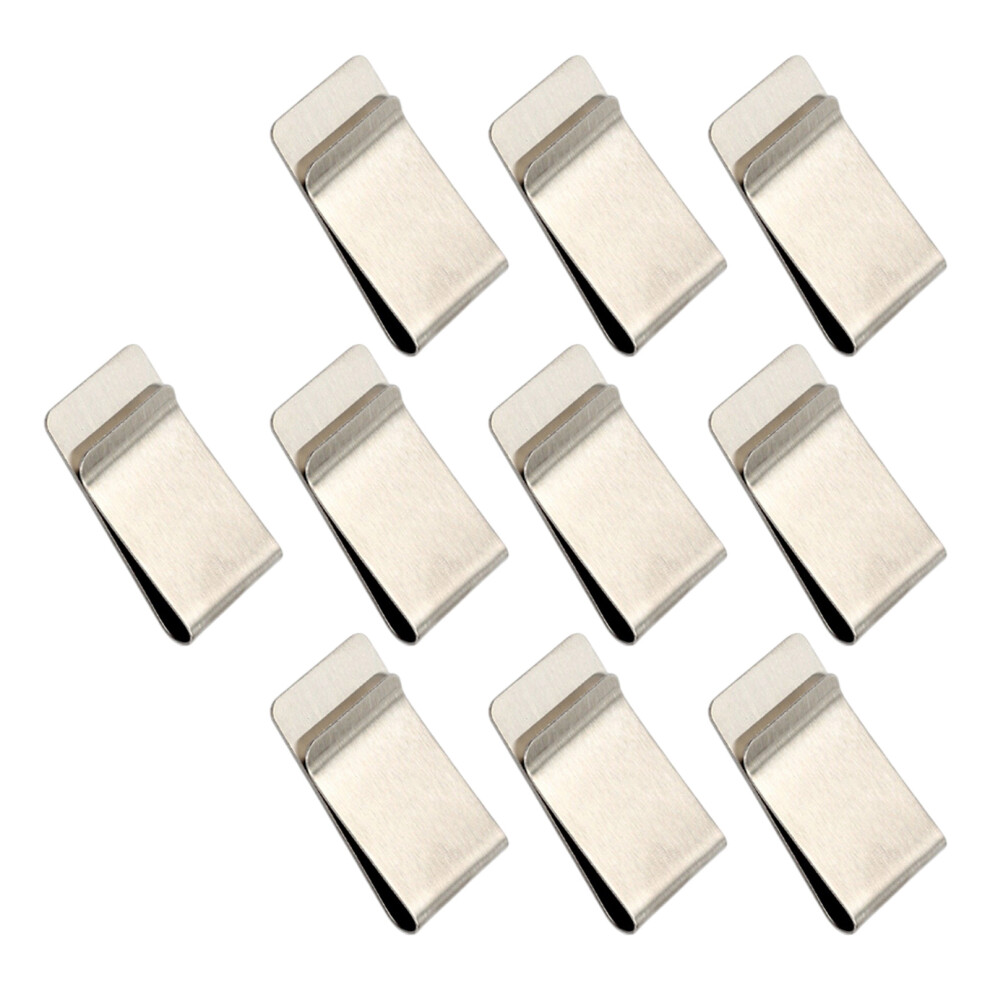 Metal Notebook Pen Clip Bookmarks Page Marker-No. 2 Silver 7704001171174