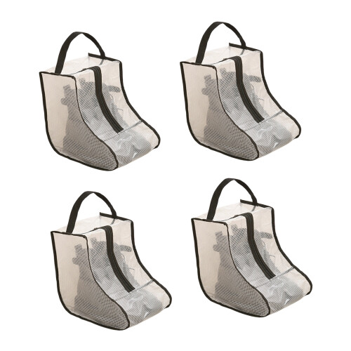Reisgebruik Bootopslagoplossing 4-pack-zwart transparant