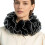 Victorian Detachable Ruffle Collar Jabot Collar-Black 1