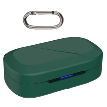 Silicone Shell Dust Resistant Housing From Daily-dark green