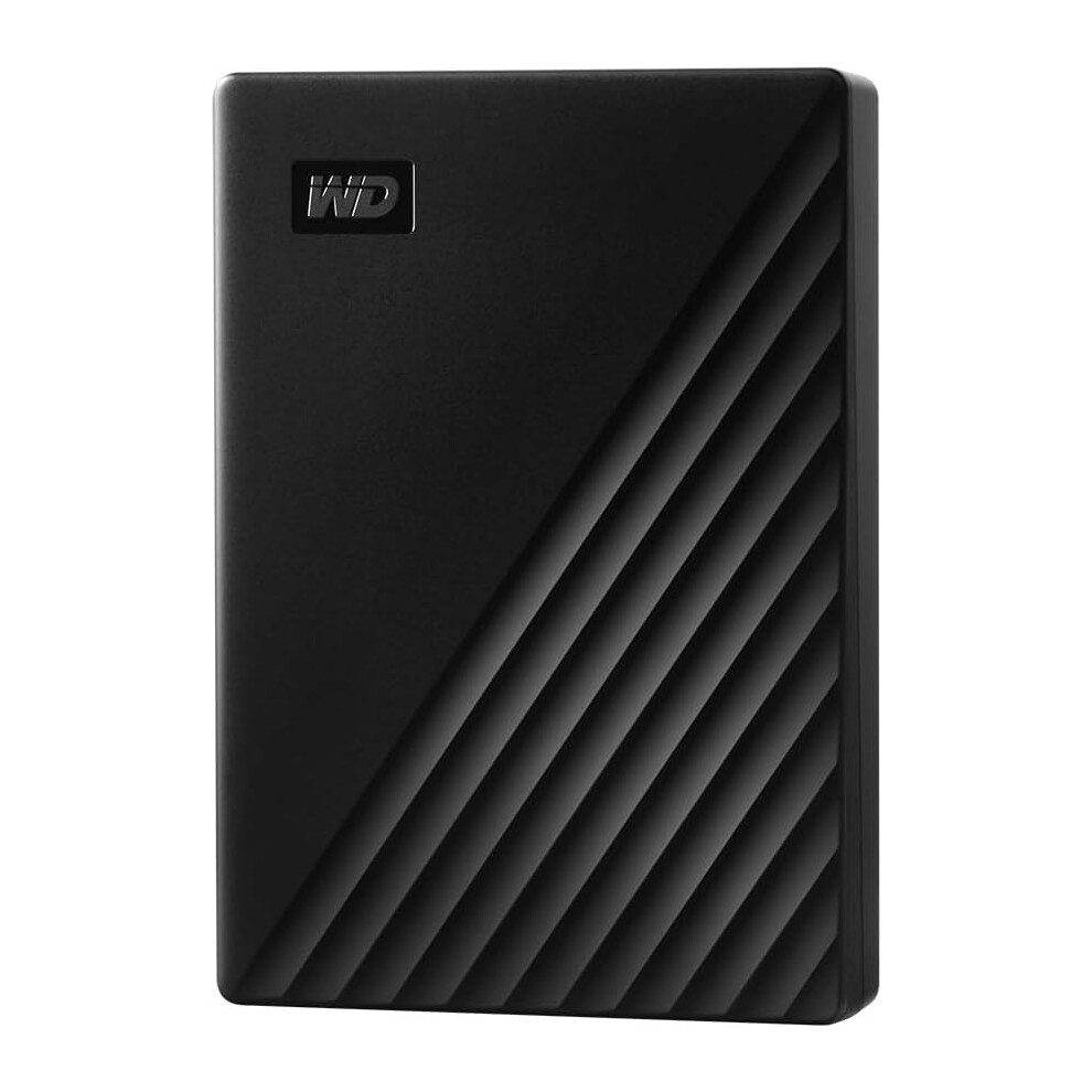 WD 5TB My Passport portable external storage, external hard drive, USB 3.0, portable HDD with software for device management