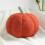 Pumpkin Shaped Throw Pillow 20x20x12cm Orange Polypropylene 3
