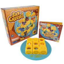 SAY Cheese! Logic Puzzle Game - 50 Single-Player Challenges for Kids & Adults, Difficulty Easy to Expert, Travel-Friendly, Brain-Building Fun Ages 8+