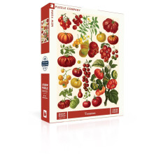 New York Puzzle Company - Vintage Tomaten - 500 Stuk Puzzel voor Gezellige Spellenavonden