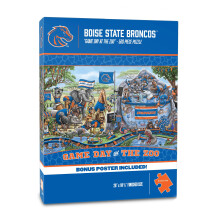 YouTheFan NCAA Boise State Broncos Spel Dagen på Zoo 500-bitars pussel 28" x 10.5"