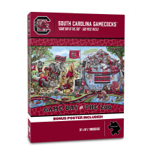 YouTheFan NCAA South Carolina Gamecocks Juego en el Zoo Puzzle 500p 28" x 10.5"