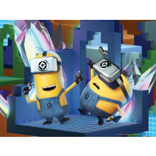 Prime 3D Universe | Minions | 3D Puzzel | 100 Stukken Puzzel voor Kinderen | Afmetingen 30 x 23 cm | Leuk & Uitdagend