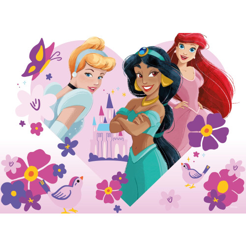 Ceaco - Disney - Prinsess Trio - Glittrande Pussel - 100 Bitars Pussel