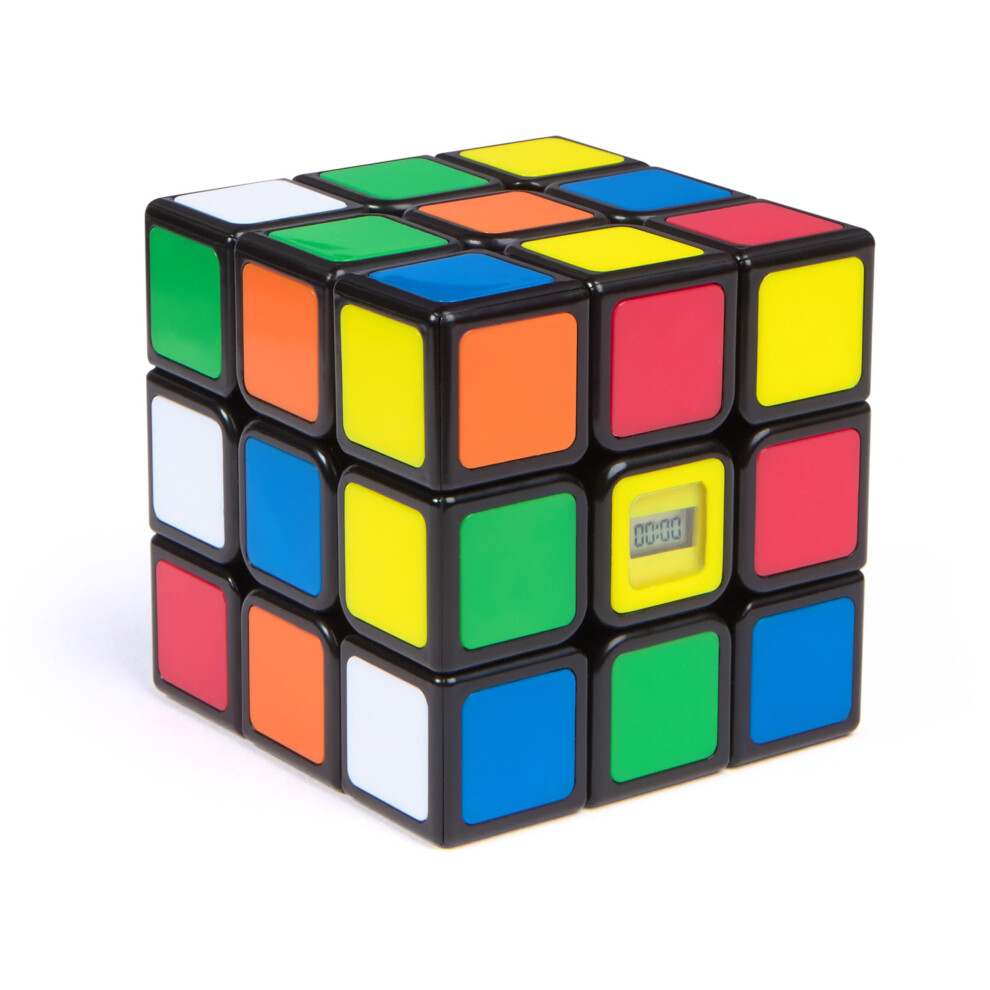 Spin Master Rubik's Puzzle Brain Teaser Game Rubiks Timer Cube 3X3