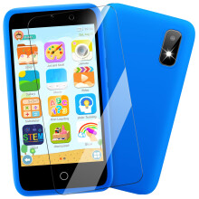 MINIBEAR Smartphone Jouet Enfant, 3,97" Jouet Éducatif Caméra Double, 201+ Jeux, Pas de WiFi, 3-12 Ans