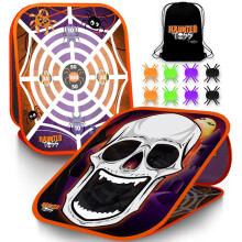 Swooc Games - Haunted Toss | Giochi di Halloween per Bambini | Gioco 2-in-1 per Sacchi di Fagioli | Setup in 5 Secondi