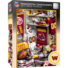 MasterPieces NFL Washington Commanders Puzzel - 500 Stukken, 15"x21" - Game Day Voetbal Puzzel, Milieu-vriendelijk