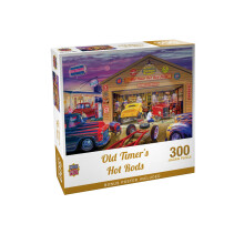 Masterpieces 300 Stuk Puzzel voor Volwassenen - Old Timer's Hot Rod - 19.25"x26.63"
