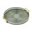 Topliu round tray for coffee table storage, 1 piece 2