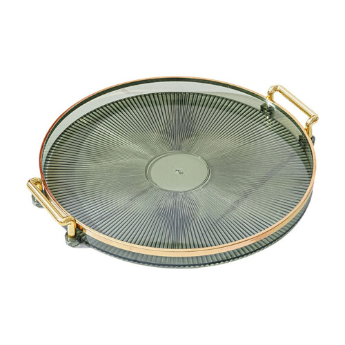 Topliu round tray for coffee table storage, 1 piece 1
