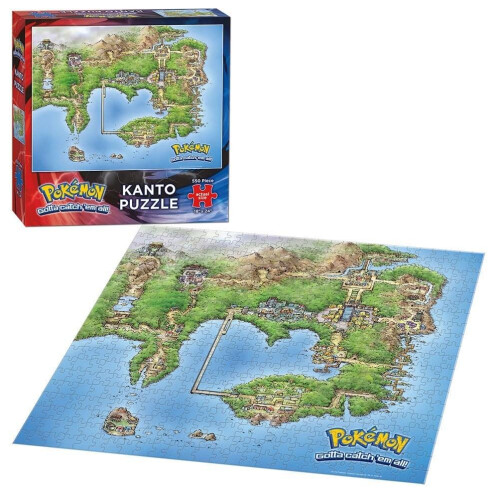 USAopoly Pokemon Kanto 550-Piece Puzzle