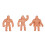 Legends Of Lucha Libre M.U.S.C.L.E. Mini-Figuren Set | Pack 8 1