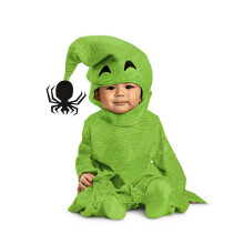 Nightmare Before Christmas Oogie Boogie Grünes Posh Baby Kostüm | 6-12 Monate