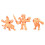 Shogun Warriors M.U.S.C.L.E. Mini-Figuurenset | Pack D 1