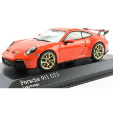 Minichamps x Premium Hobbies 2020 911 992 Lava Orange GT3 1:43 Scale Diecast Car 413069217