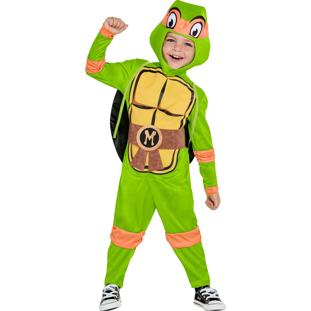 Photos - Other Toys Tmnt Michelangelo Toddler Costume | Small