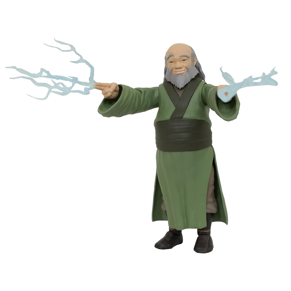 Diamond Select Avatar: The Last Airbender 7 Inch Scale Action Figure | Earth Nation Iroh