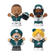 Philadelphia Eagles 4-Piece Nfl Little People Collector Set