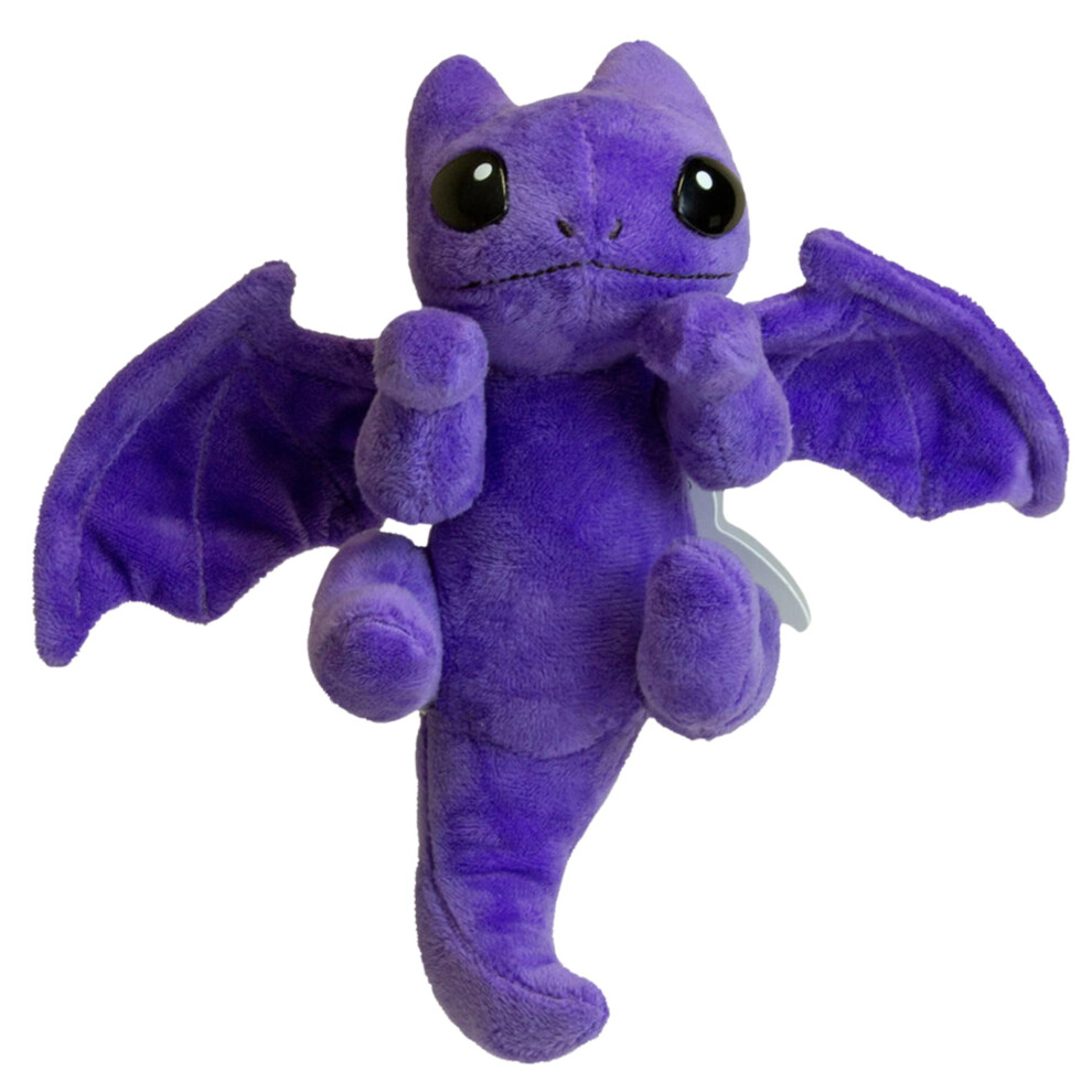 Photos - Doll Little Embers 7 Inch Plush W/ Moveable Limbs & Magnetic Hands | Cinder (Purple)