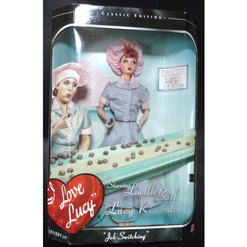 Barbie I Love Lucy Job Switching Docka