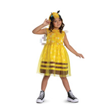 Minecraft Bijenmeisje Capuchon Kindercostuum Jurk | Klein 4-6X