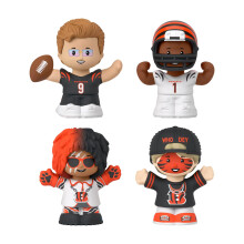 Cincinnati Bengals 4-teiliger NFL Little People Sammler Set