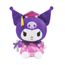 Sanrio Hello Kitty En Vrienden Kuromi Afstudeer 10 Inch Knuffel