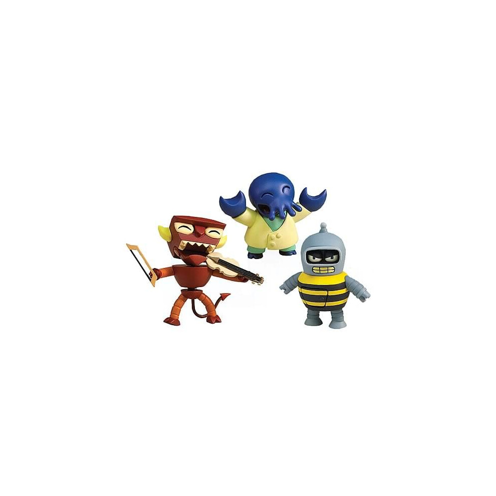 Photos - Action Figures / Transformers Futurama Collectible Tineez Figure 3 Pack Box Set Version 1.2