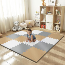 16-teiliges Baby-Spielmatte für den Boden, EVA-Schaum 0,6 Zoll dick